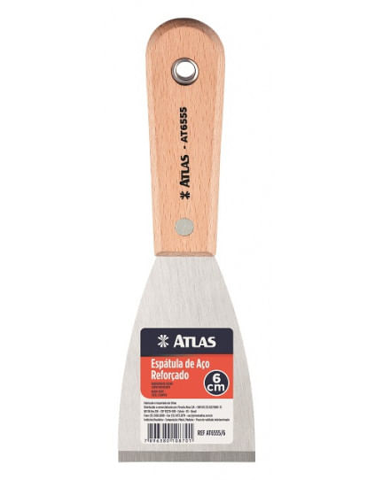 Espátula De Aço Reforçado AT6555 - Atlas