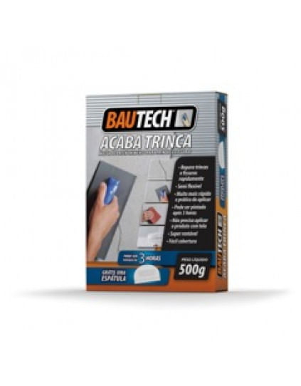 Acaba Trinca Branco - Bautech 500gr