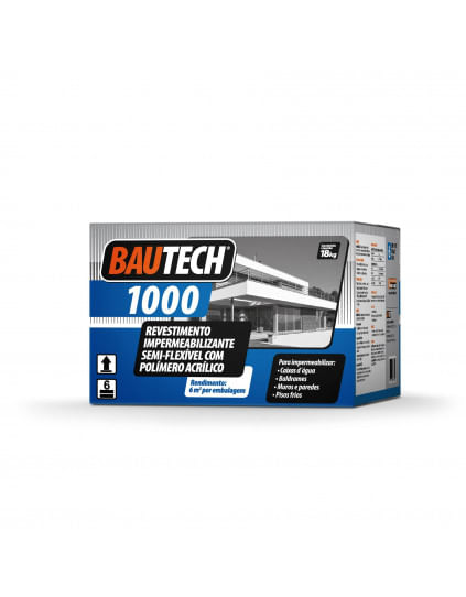 Argamassa Bicomponente 1000 - Bautech 18kg