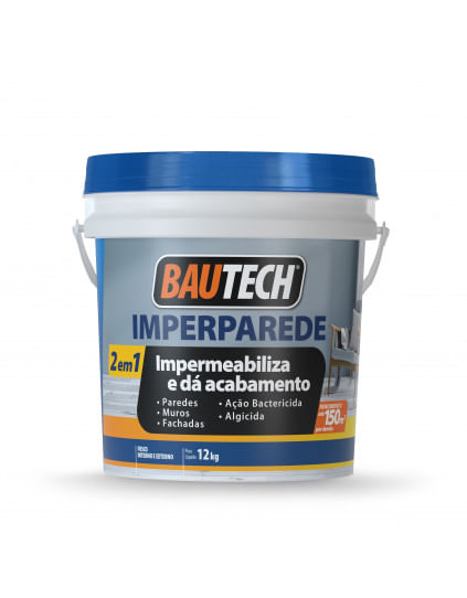 Impermeabilizante Parede - Bautech 12kg