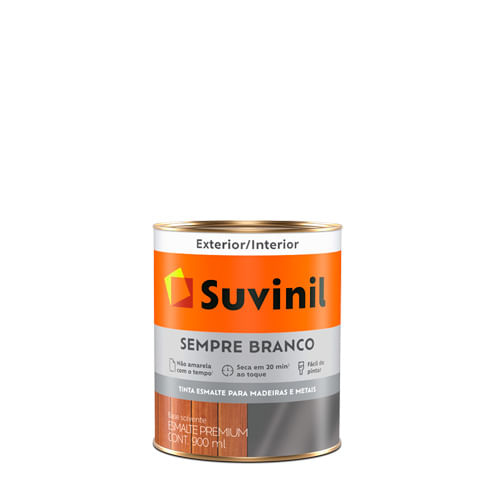 Esmalte Cor e Proteção Sempre Branco - Suvinil