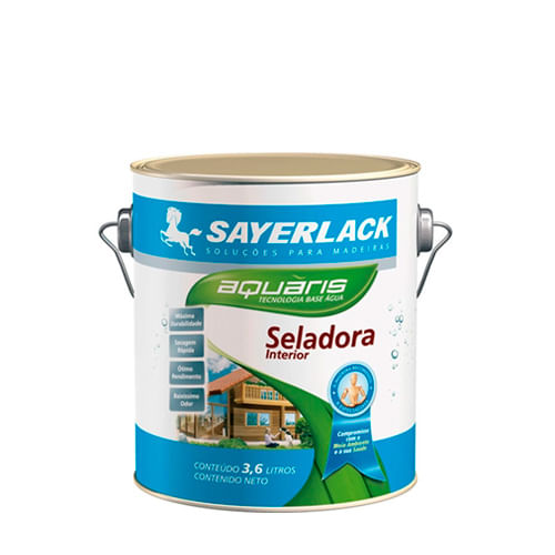 Seladora Para Madeira Aquaris Base água - Sayerlack 3,6L