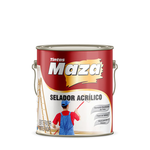 Selador Acrílico Parede Interna e Externa - Maza 3,6L