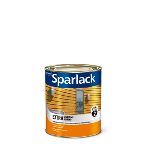 Verniz Extra Marítimo Acetinado - Sparlack 0,9L