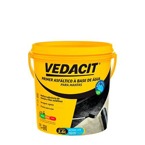Primer Eco Asfáltico - Vedacit 3,6L