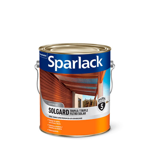 Verniz Triplo Filtro Solar Acetinado - Sparlack 3,6L