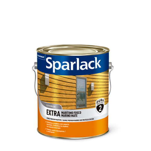 Verniz Marítimo Fosco Natural - Sparlack 3,6L