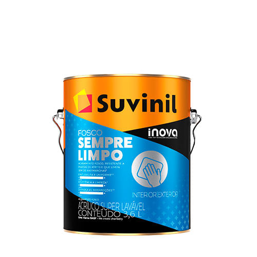 Fosco Sempre Limpo - Suvinil 3,6L