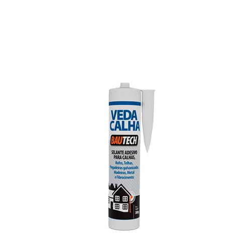 Selante Veda Calha Cinza - Bautech 310ml