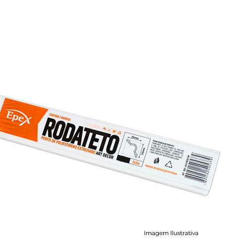 Rodateto F50 Perfil 2 Barras - Epex 2m