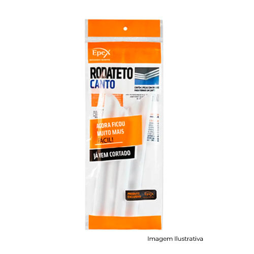 Rodateto A60 Canto 2 Peças - Epex 24cm